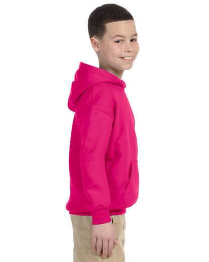 Gildan Youth Heavy Blend™ Hooded Sweatshirt G185B #color_HELICONIA