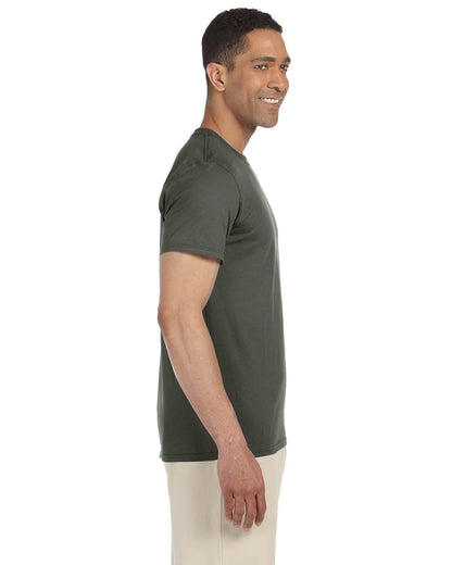 Gildan Adult Softstyle® T-Shirt G640 #color_MILITARY GREEN