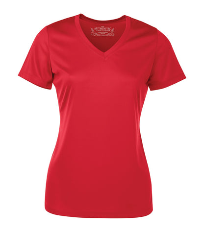 Atc ProTeam S/S V-Neck Lds' Tee L3520 #color_True Red