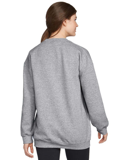 Gildan Adult Softstyle® Fleece Crew Sweatshirt SF000 #color_RS SPORT GREY