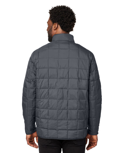 North End Unisex Aura Fleece-Lined Jacket NE721 #color_CARBON