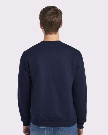 JERZEES NuBlend® Crewneck Sweatshirt 562MR #colormdl_J. Navy