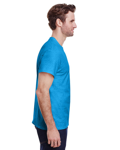 Gildan Adult Heavy Cotton™ T-Shirt G500 #color_HEATHER SAPPHIRE