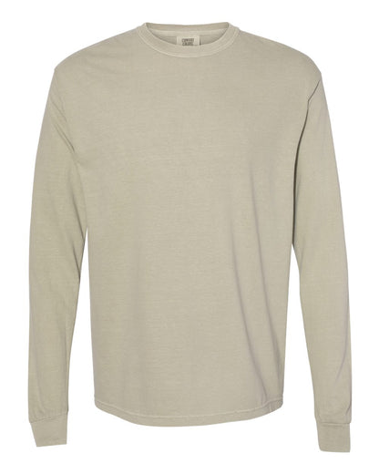 Comfort Colors Garment-Dyed Heavyweight Long Sleeve T-Shirt 6014 #color_Sandstone