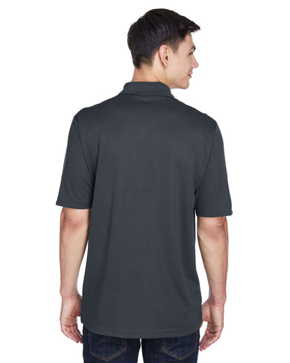 Core365 Men's Balance Colorblock Performance Piqué Polo CE101 #color_FOREST / CARBON