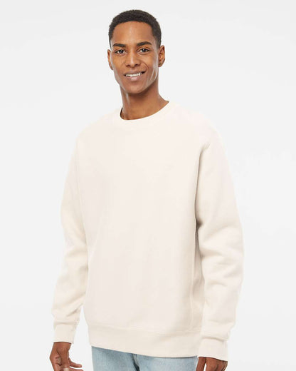 Independent Trading Co. Legend - Premium Heavyweight Cross-Grain Crewneck Sweatshirt IND5000C #colormdl_Bone