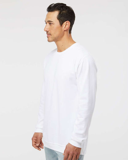 M&O Unisex Crewneck Fleece 3340 #colormdl_White