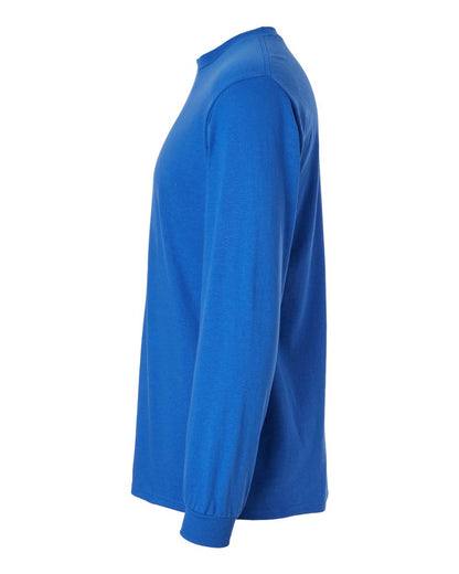 Gildan DryBlend® 50/50 Long Sleeve T-Shirt 8400 #color_Royal