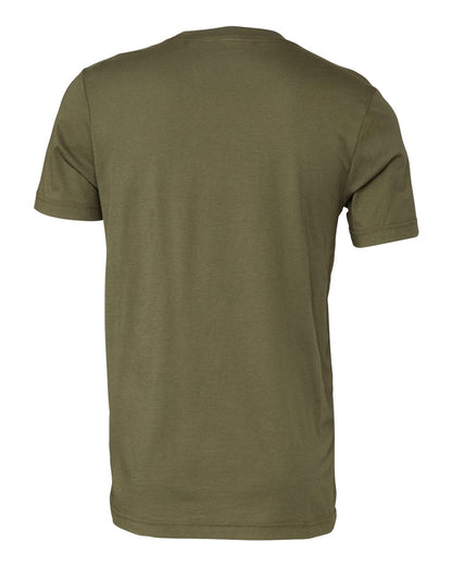 BELLA + CANVAS Jersey Tee 3001 #color_Military Green