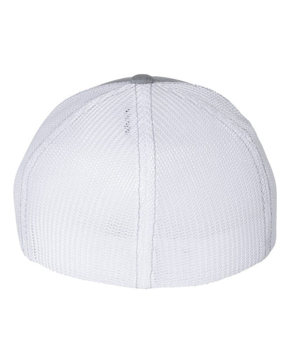 Richardson R-Flex Trucker Cap 110 #color_Heather Grey/ White