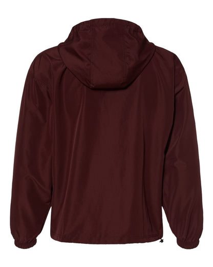 Champion Hooded Packable Quarter-Zip Jacket CO200 #color_Maroon