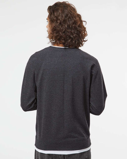 Independent Trading Co. Icon Lightweight Loopback Terry Crewneck Sweatshirt SS1000C #colormdl_Charcoal Heather