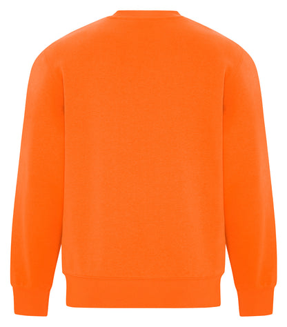 ATC WeRK Heavyweight Fleece Crewneck WERK421 #color_Safety Orange