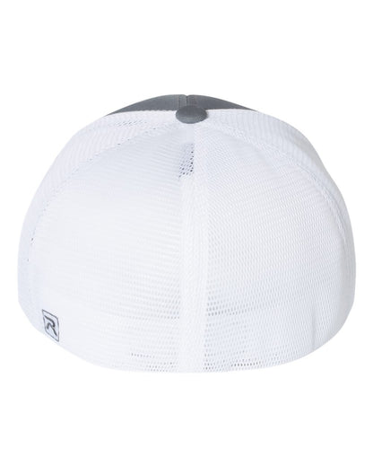 Richardson Pulse Sportmesh R-Flex Cap 172 #color_Charcoal/ White Split