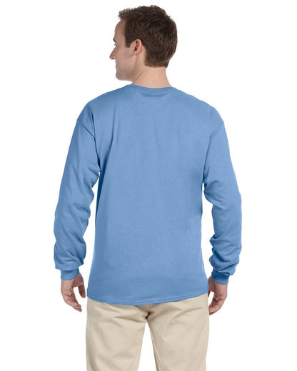 Gildan Adult Ultra Cotton® Long-Sleeve T-Shirt G240 #color_CAROLINA BLUE