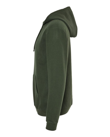 M&O Unisex Pullover Hoodie 3320 #color_Forest Green