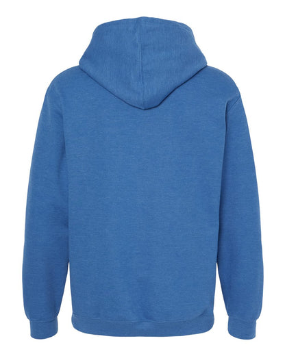 M&O Unisex Pullover Hoodie 3320 #color_Heather Royal