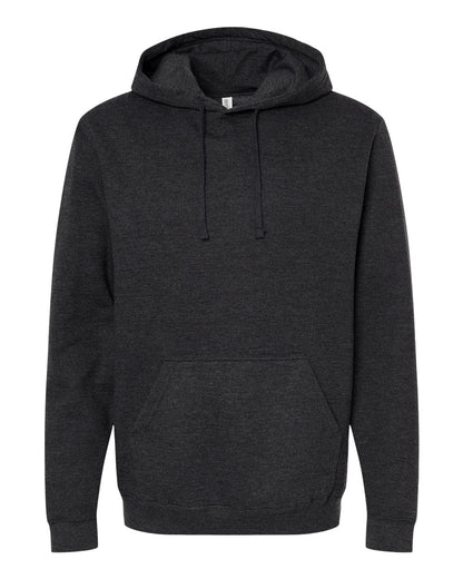 M&O Unisex Pullover Hoodie 3320 #color_Jet Black Heather