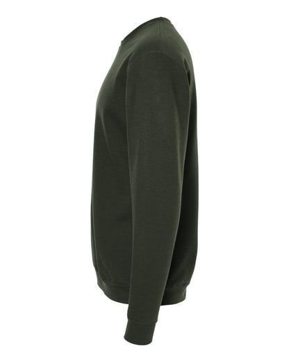 M&O Unisex Crewneck Fleece 3340 #color_Forest Green
