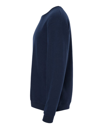 M&O Unisex Crewneck Fleece 3340 #color_Navy