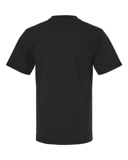 King Fashion Super Weight Jersey Short Sleeve T-Shirt KF900 #color_Black