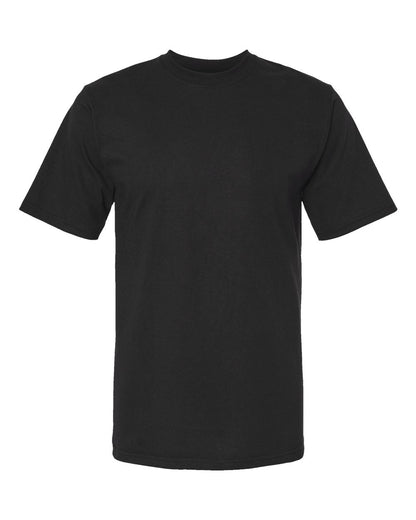 King Fashion Super Weight Jersey Short Sleeve T-Shirt KF900 #color_Black