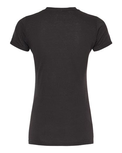 M&O Women's Deluxe Blend T-Shirt 3540 #color_Black
