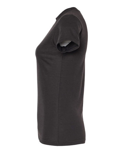 M&O Women's Deluxe Blend T-Shirt 3540 #color_Black