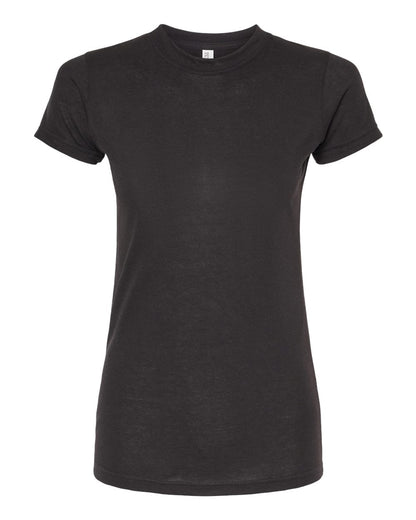 M&O Women's Deluxe Blend T-Shirt 3540 #color_Black