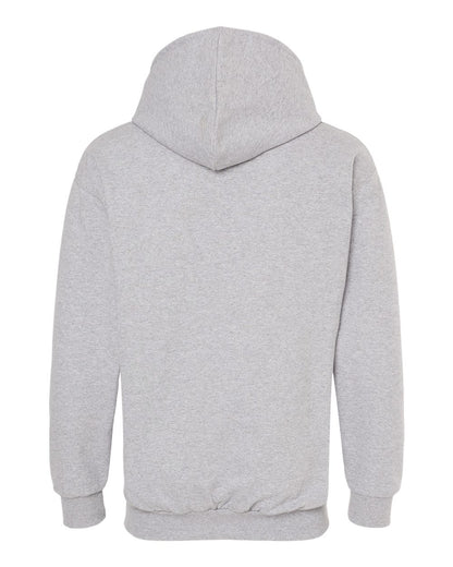 King Fashion Two-Tone Hooded Sweatshirt KF9041 #color_Sport Grey/ Royal Blue