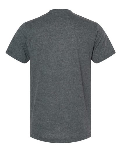 M&O Deluxe Blend T-Shirt 3541 #color_Heather Charcoal
