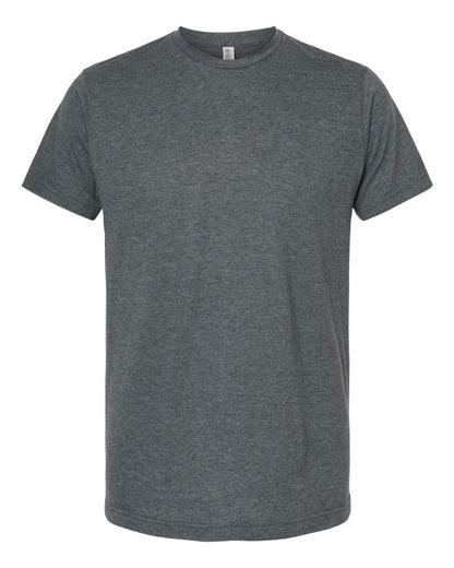 M&O Deluxe Blend T-Shirt 3541 #color_Heather Charcoal