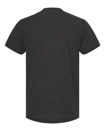 M&O Deluxe Blend T-Shirt 3541 #color_Heather Graphite