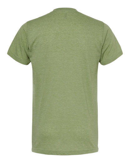 M&O Deluxe Blend T-Shirt 3541 #color_Heather Green