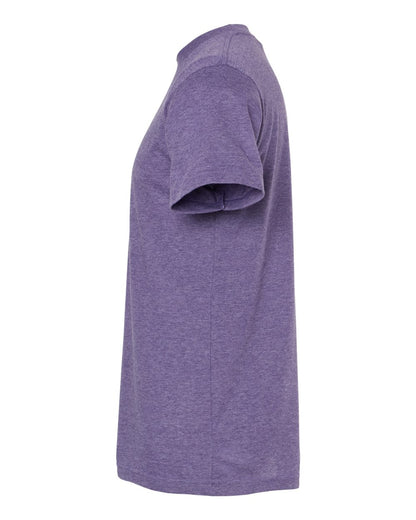 M&O Deluxe Blend T-Shirt 3541 #color_Heather Purple