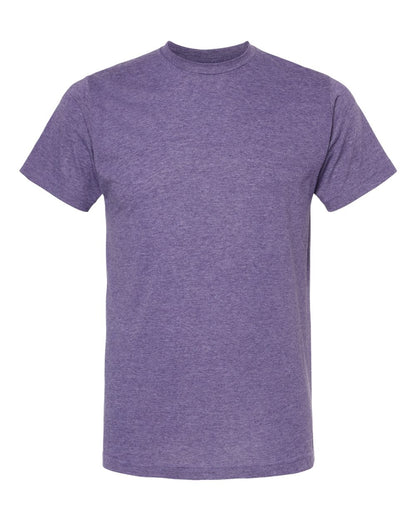 M&O Deluxe Blend T-Shirt 3541 #color_Heather Purple