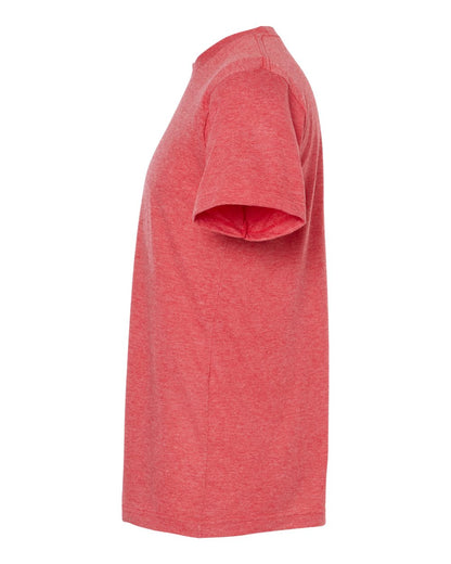 M&O Deluxe Blend T-Shirt 3541 #color_Heather Red