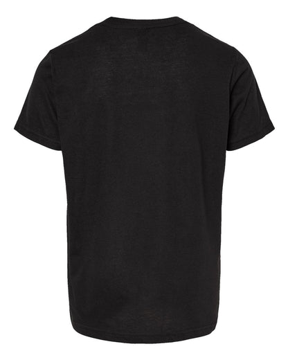 M&O Youth Deluxe Blend T-Shirt 3544 #color_Black