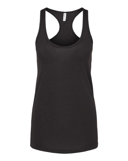 M&O Women's Racerback Blend Tank 3590 #color_Black