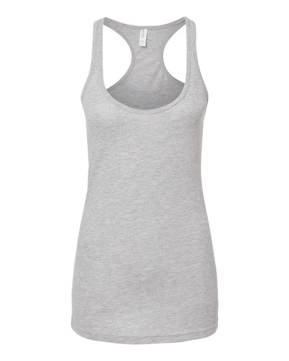 M&O Women's Racerback Blend Tank 3590 #color_Heather Grey