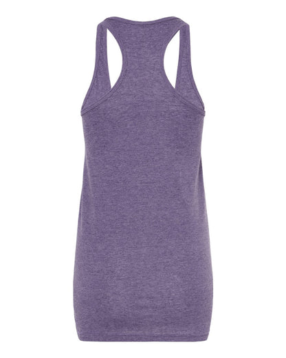 M&O Women's Racerback Blend Tank 3590 #color_Heather Purple