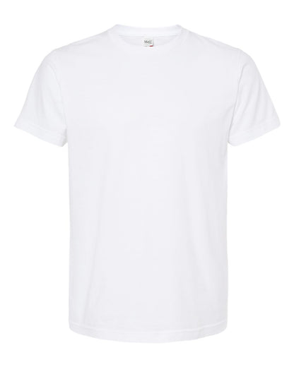 M&O Fine Jersey T-Shirt 4502 #color_Fine White