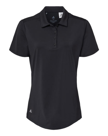 Adidas Women's Ultimate Solid Polo A515 #color_Black