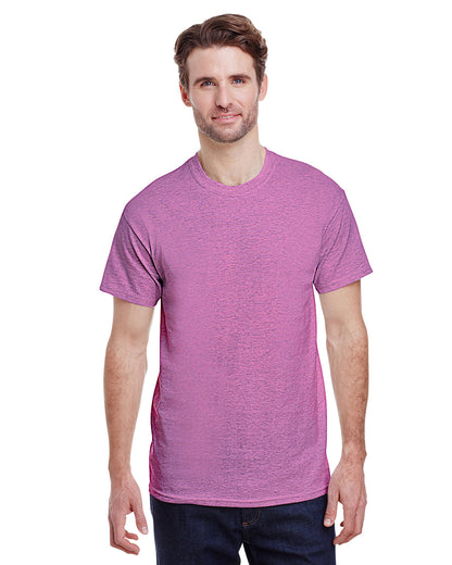 Gildan Adult Heavy Cotton™ T-Shirt G500 #color_HTHR RDNT ORCHID