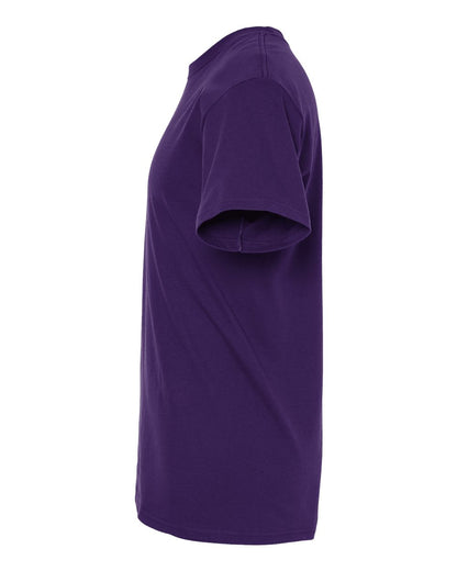 M&O Gold Soft Touch T-Shirt 4800 #color_Purple
