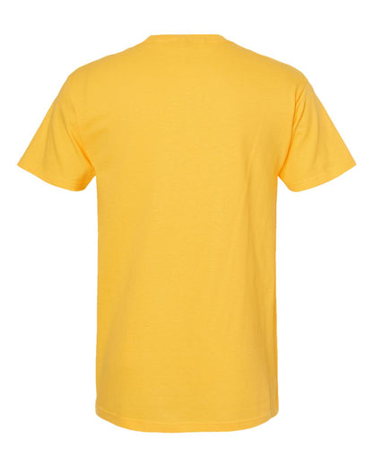 M&O Gold Soft Touch T-Shirt 4800 #color_Yellow
