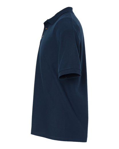 M&O Ring-Spun Piqué Polo 7002 #color_Navy