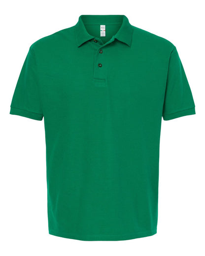 M&O Ring-Spun Piqué Polo 7002 #color_Fine Kelly Green