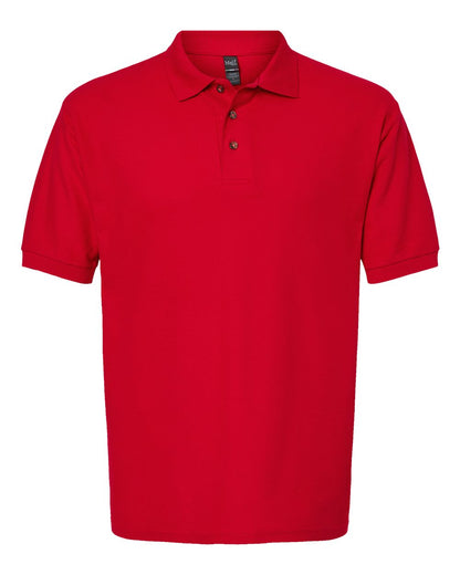 M&O Ring-Spun Piqué Polo 7002 #color_Bright Red