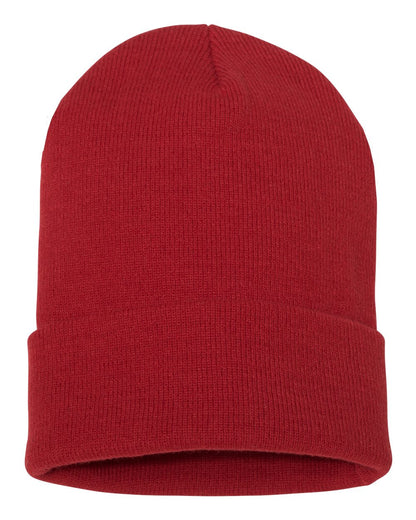 YP Classics Cuffed Beanie 1501KC #color_Red